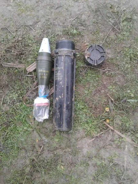 Beyləqanda 4 minaatan mərmisi tapılıb