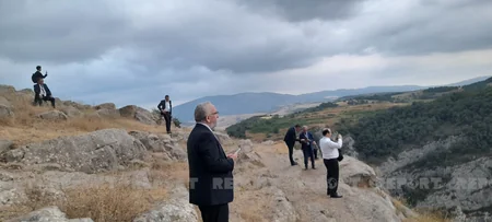 Beynəlxalq Media Forumun iştirakçıları Cıdır düzünə və Şuşa qalasına səfər ediblər