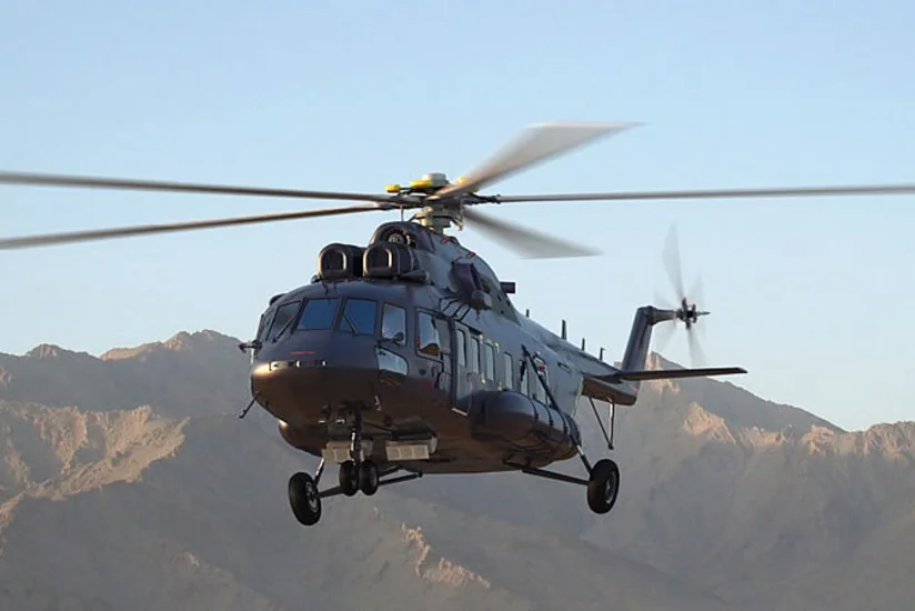 Rusiyada helikopterə atəş açıldı