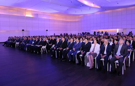 Heydər Əliyev Mərkəzində “Nursultan Nazarbayev. Həyat yolu” kitabının təqdimatı olub