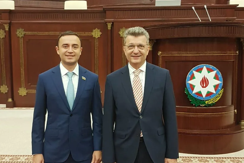 Посол Германии обсудил в парламенте развитие сотрудничества с Азербайджаном