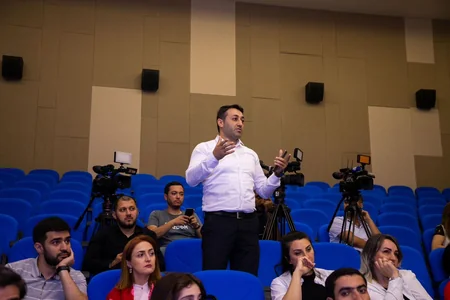 ASAN xidmət və Haber Global Milli Mətbuat Günü münasibətilə tədbir təşkil edib