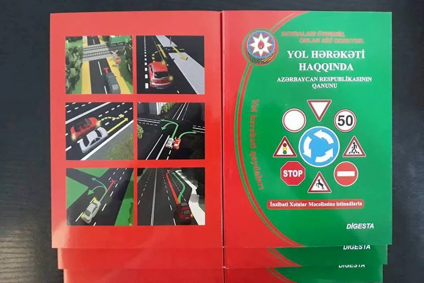 Yol hərəkəti qaydaları ilə bağlı yeni kitab çap olunub