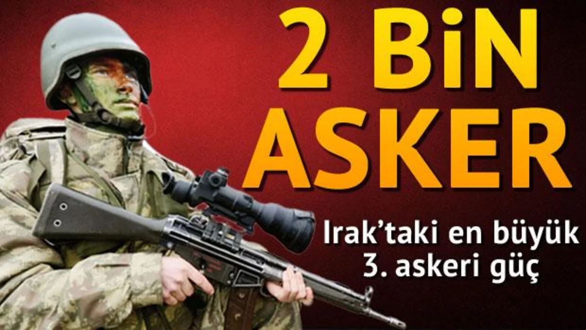 Şimali İraqda türk hərbçilərin sayı 2 minə çatacacaq
