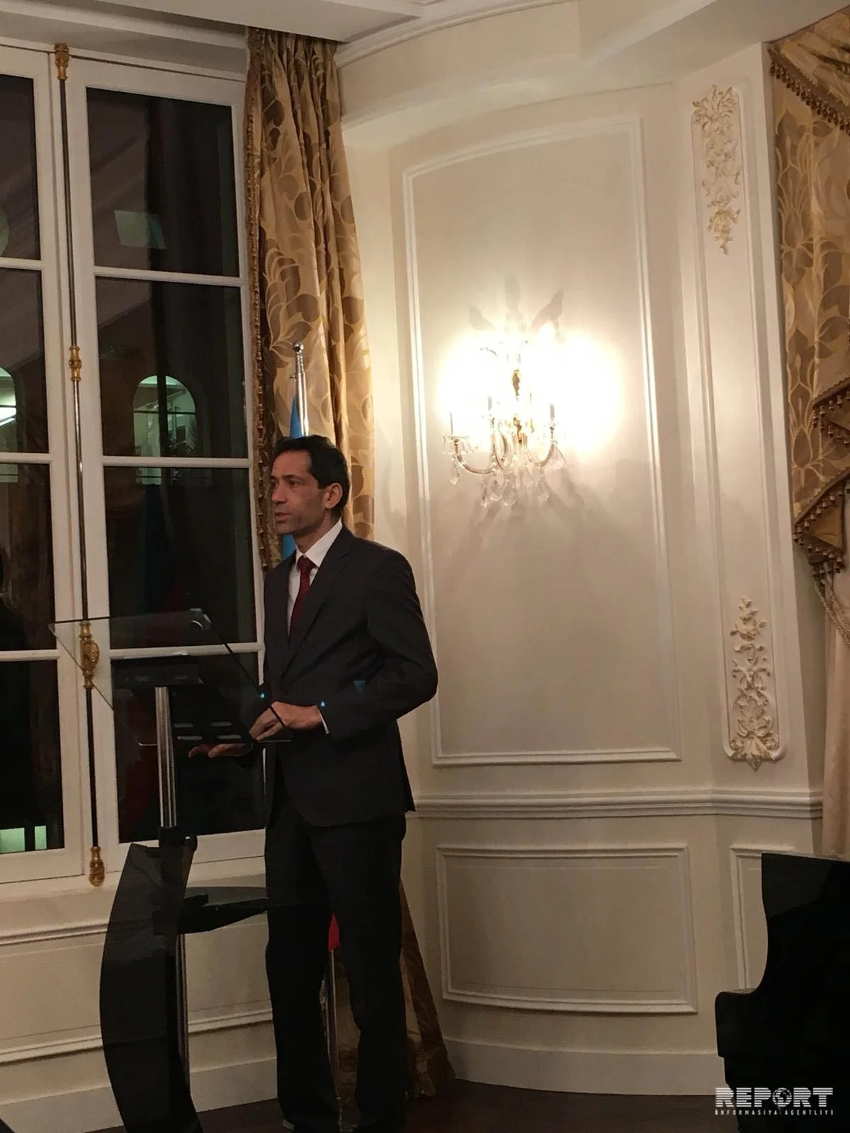 Parisdə 20 Yanvar qurbanlarının xatirəsi yad olunub - FOTO