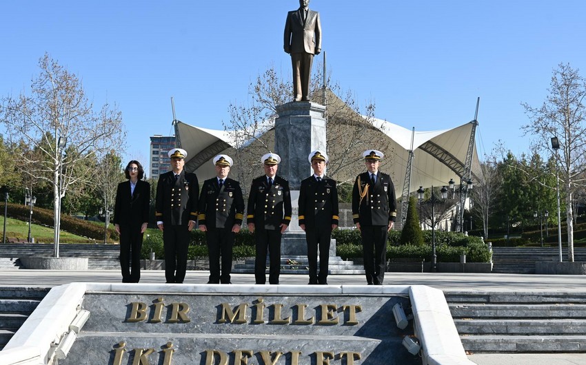 Azerbaijan Naval Forces’ delegation visits Ankara