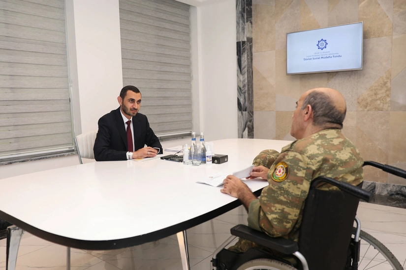 DSMF sədri Bakıda vətəndaş qəbulu keçirib