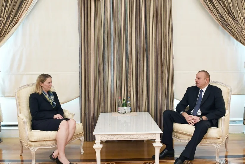 Prezident İlham Əliyev Bricet Brinki qəbul edib - YENİLƏNİB