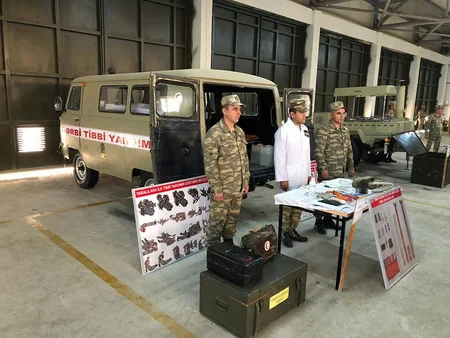 Weapons and military equipment in Azerbaijani army transferred into winter operation mode - VIDEO