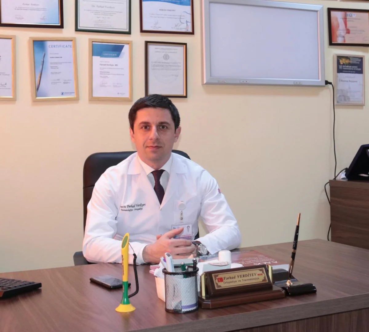 Travmatologiya və Ortopediya İnstitutuna yeni direktor təyin olunub