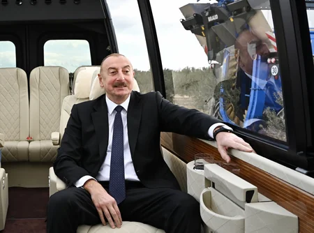 Prezident Zirədə zeytun emalı zavodunun açılışında iştirak edib - YENİLƏNİB