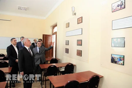 Vasif Talıbov Batumi Dövlət Universitetində olub