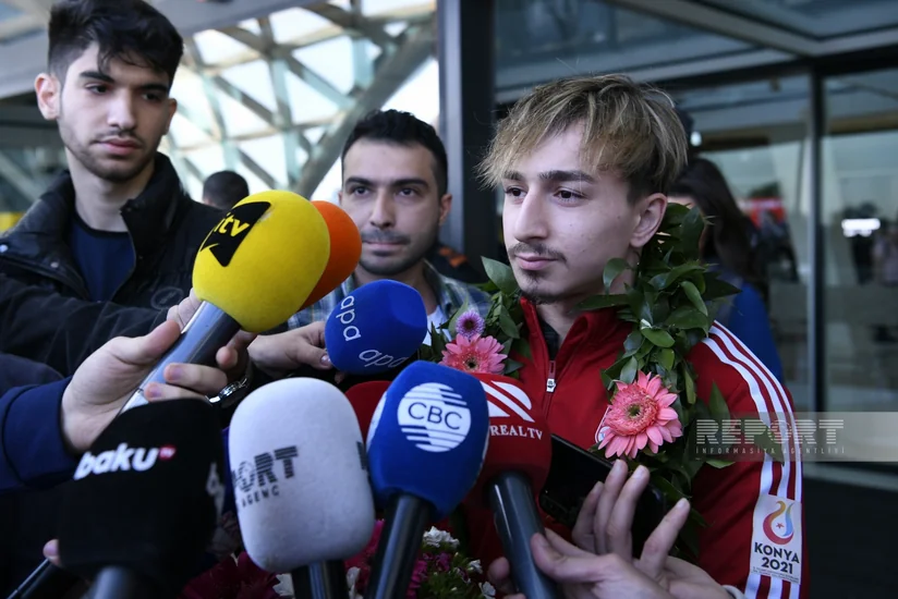 İrəvanda qızıl medal qazanan idmançı: Avropa çempionatında hər iki ölkəni gözəl təmsil etdik