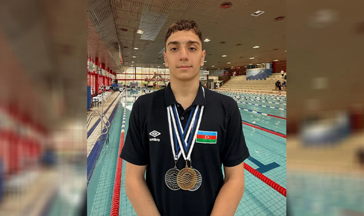 Qran-pridə üç medal qazanan azərbaycanlı üzgüçü: “Hədəfim Avropa çempionu olmaq və rekordları yeniləməkdir”