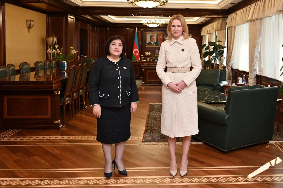 Sahibə Qafarova Ukrayna Ali Radasının sədr müavininə təşəkkür edib