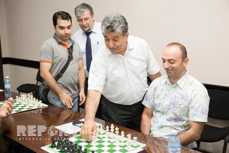 Milli Mətbuatın yaradılmasının 140 illik yubileyi münasibətilə jurnalistlər arasında şahmat turniri keçirilib