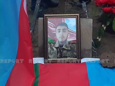 Biləsuvarda daha bir şəhid dəfn edilib