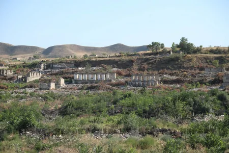 Foreign diplomats, military attaches see destruction in Azerbaijan's Fuzuli