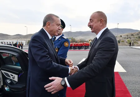 Official welcome ceremony for Turkish President held in Jabrayil