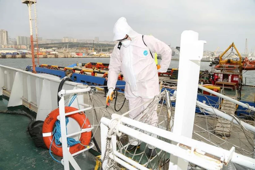 ASCO-da dezinfeksiya işləri davam etdirilir