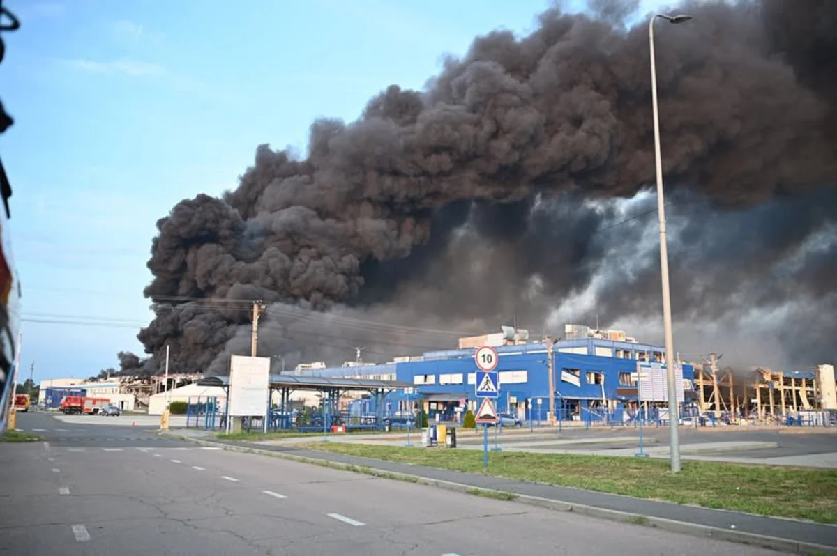 Rusiya Ukraynada ABŞ zavoduna hücum edib