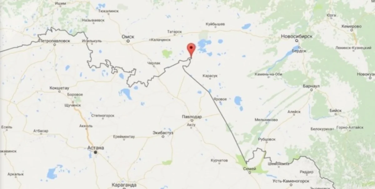 Считающееся территорией России озеро передано Казахстану