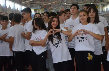 Respublika Olimpiya Mərkəzində Beynəlxalq “Olimpiya Günü” tədbiri keçirilib  ​