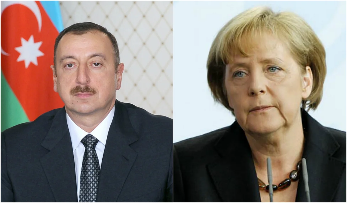 President Ilham Aliyev sends letter of condolences to Angela Merkel