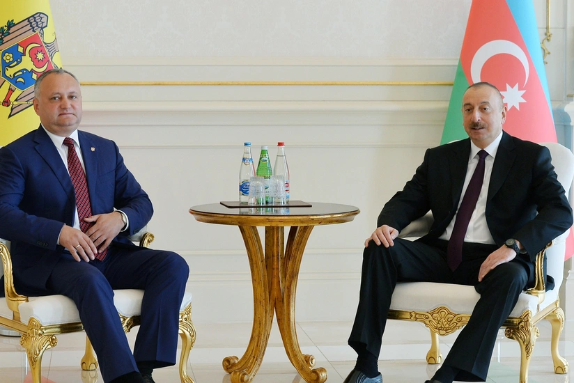 İqor Dodon Prezident İlham Əliyevə məktub göndərib