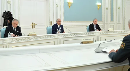 Президент Казахстана принял министра национальной обороны Турции