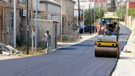 Hökməlidə şəhid Zülfüqar Qubatov küçəsinin təmiri yekunlaşmaq üzrədir
