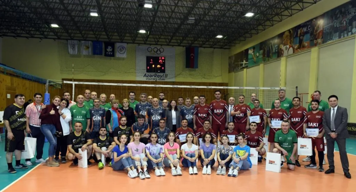 “İdman həftəsi” çərçivəsində voleybol turnirinə yekun vurulub