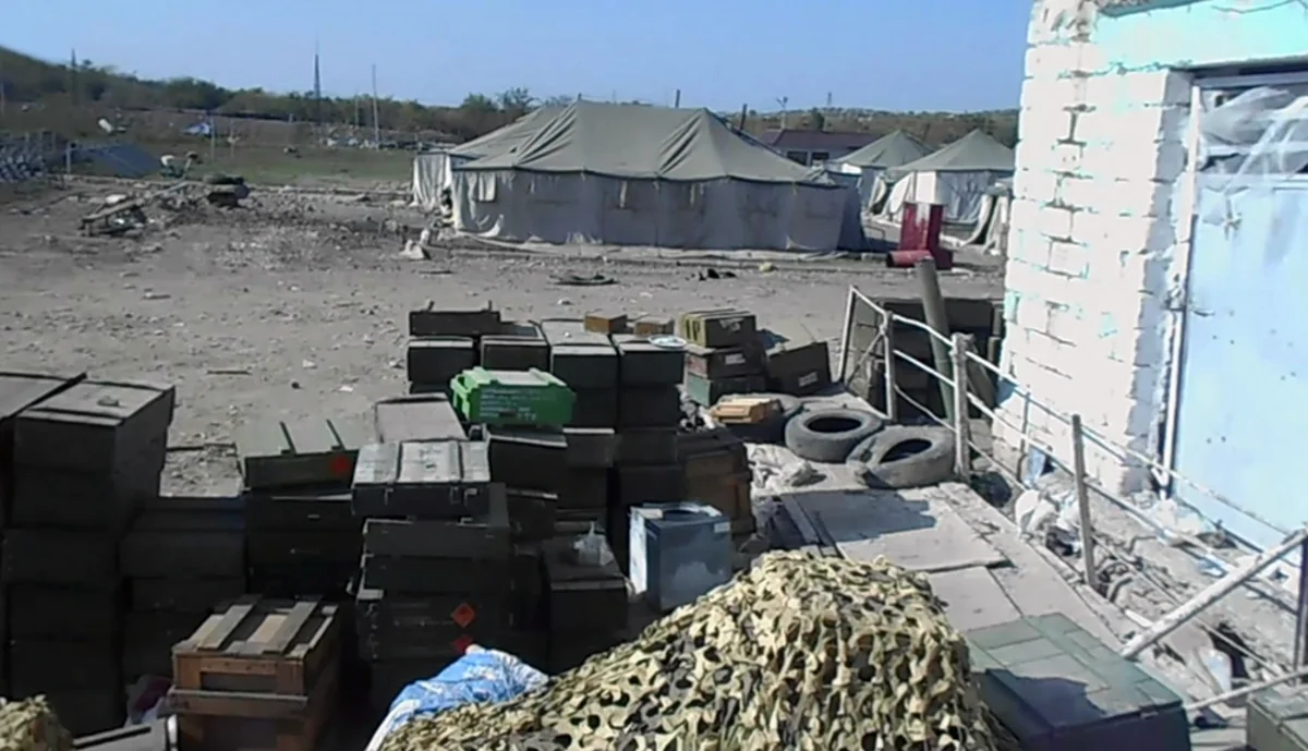 Enemy's military unit seized