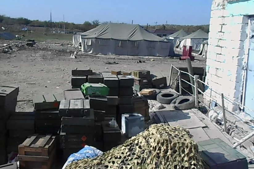 Enemy's military unit seized