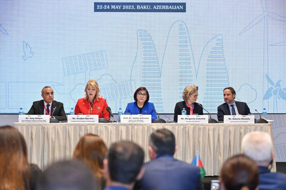 Bakıda ATƏT PA və MM-in təşkilatçılığı ilə konfrans keçirilib - YENİLƏNİB