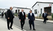 Azərbaycan və Qırğızıstan prezidentləri Ağdamın Xıdırlı kəndinin 1-ci mərhələsinin açılışında iştirak ediblər - YENİLƏNİB