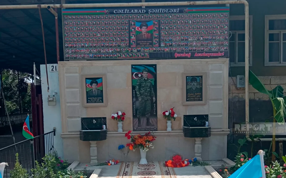 Cəlilabadda şəhid bulağının açılışı olub 