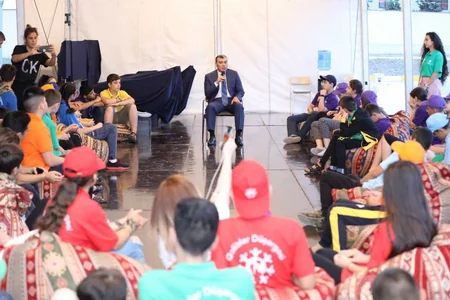 “Qaliblər düşərgəsi”nin iştirakçıları növbəti qonaqlarını qarşılayıblar