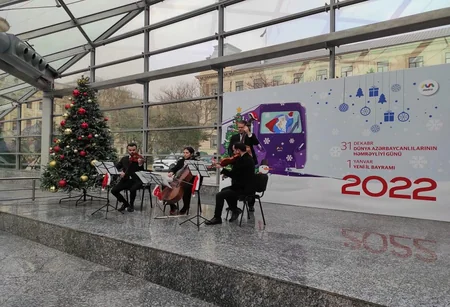 Bakı metrosunun iki stansiyasında konsert proqramı təşkil edilib