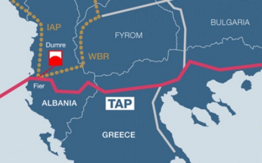 Yunanıstan TAP-ın marşrutunu təsdiqləyib