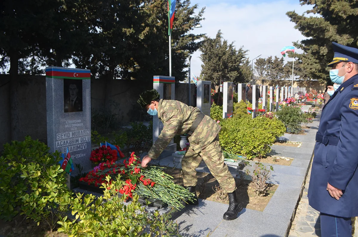 Почтена память Национального героя Мубариза Ибрагимова