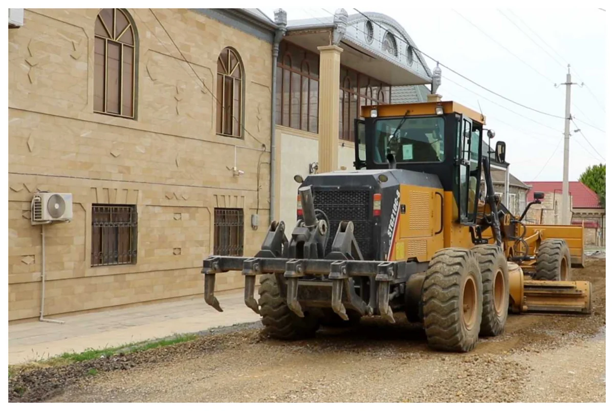 Şəmkirdə kəndlərarası avtomobil yolu layihəsinin icrasına başlanılıb