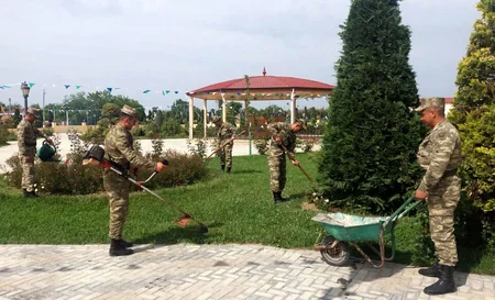 Azərbaycan Ordusunda ümumordu iməciliyi keçirilib
