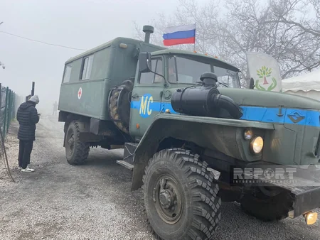 Bu gün Xankəndi-Laçın yolunda sülhməramlıların 77 avtomobili maneəsiz keçib - YENİLƏNİB-7