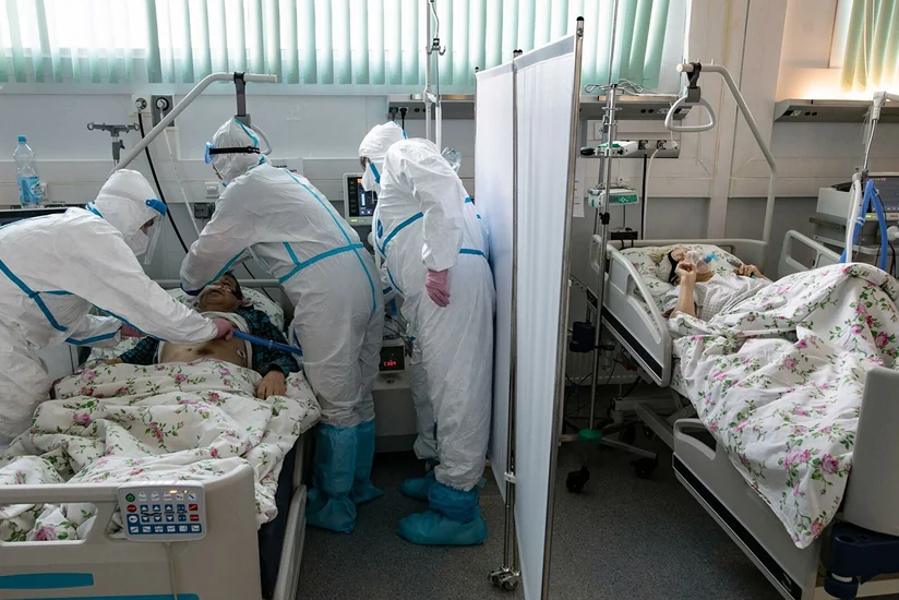 В России за сутки число заразившихся COVID-19 превысило 19,6 тыс.