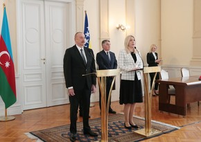 Ilham Aliyev: Today, new page of Azerbaijan-Bosnia and Herzegovina relations begins