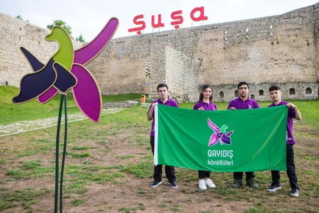 Şuşa Könüllüləri Şuşada fəaliyyətə başlayıb