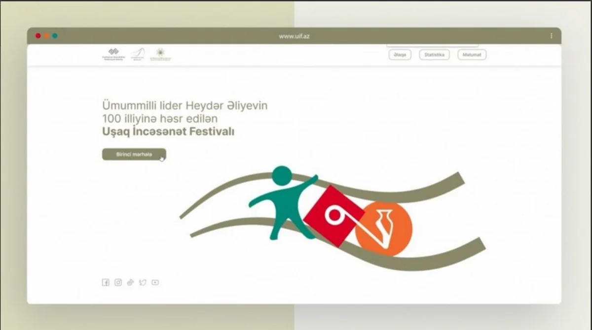 Aprelin 17-də Uşaq İncəsənət Festivalı başlayır