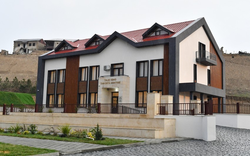 İşğaldan azad olunan Ağdərədə bu gün ilk  buraxılış imtahanı keçirilib - YENİLƏNİB