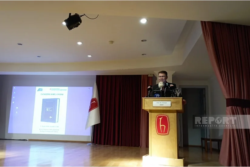 Ankarada Azərbaycan Dilinin Orfoqrafiya Lüğətinin təqdimatı keçirilib  